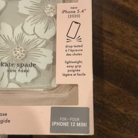 KATE SPADE New York Protective Hardshell Hardcase For iPhone 12 Mini NIB - Picture 4 of 8